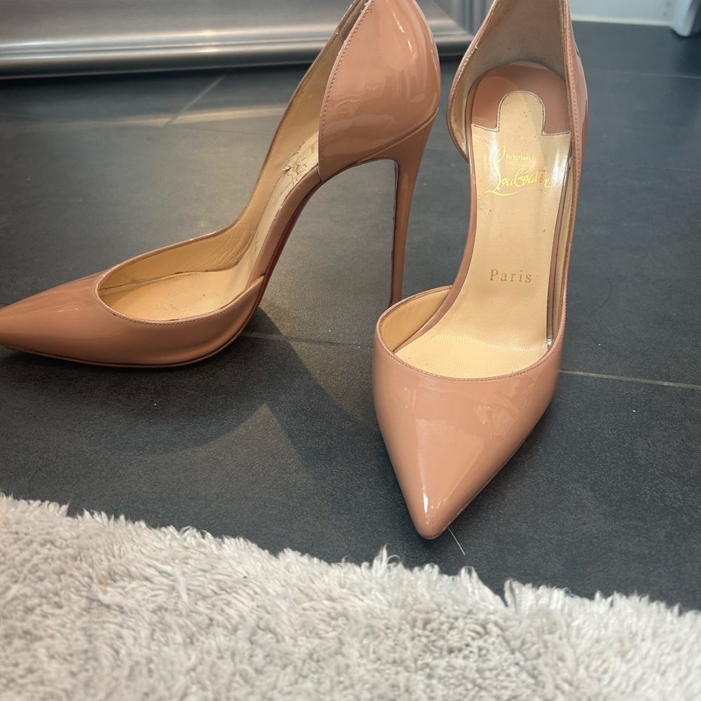Elegant Tan High Heels